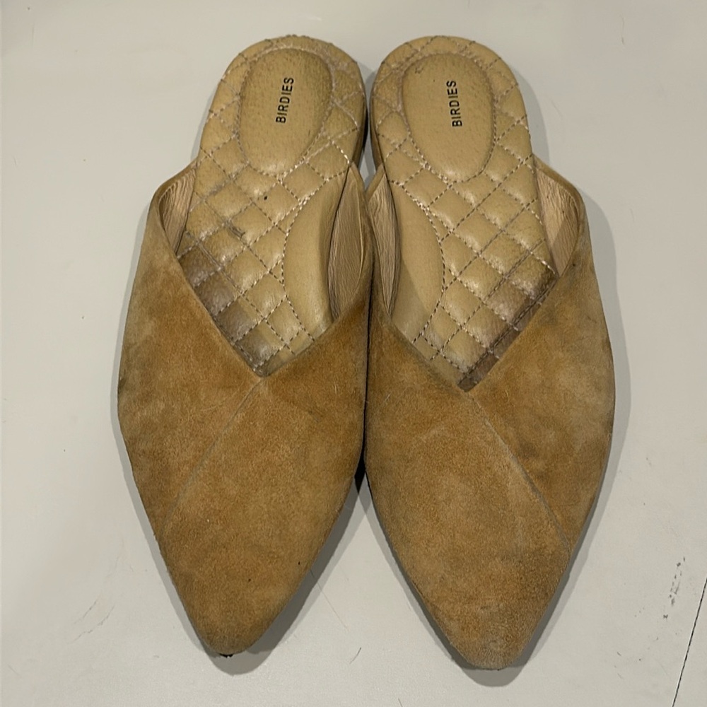 🦢 Birdies The Swan Pointed Toe Mule Slip On Sandal